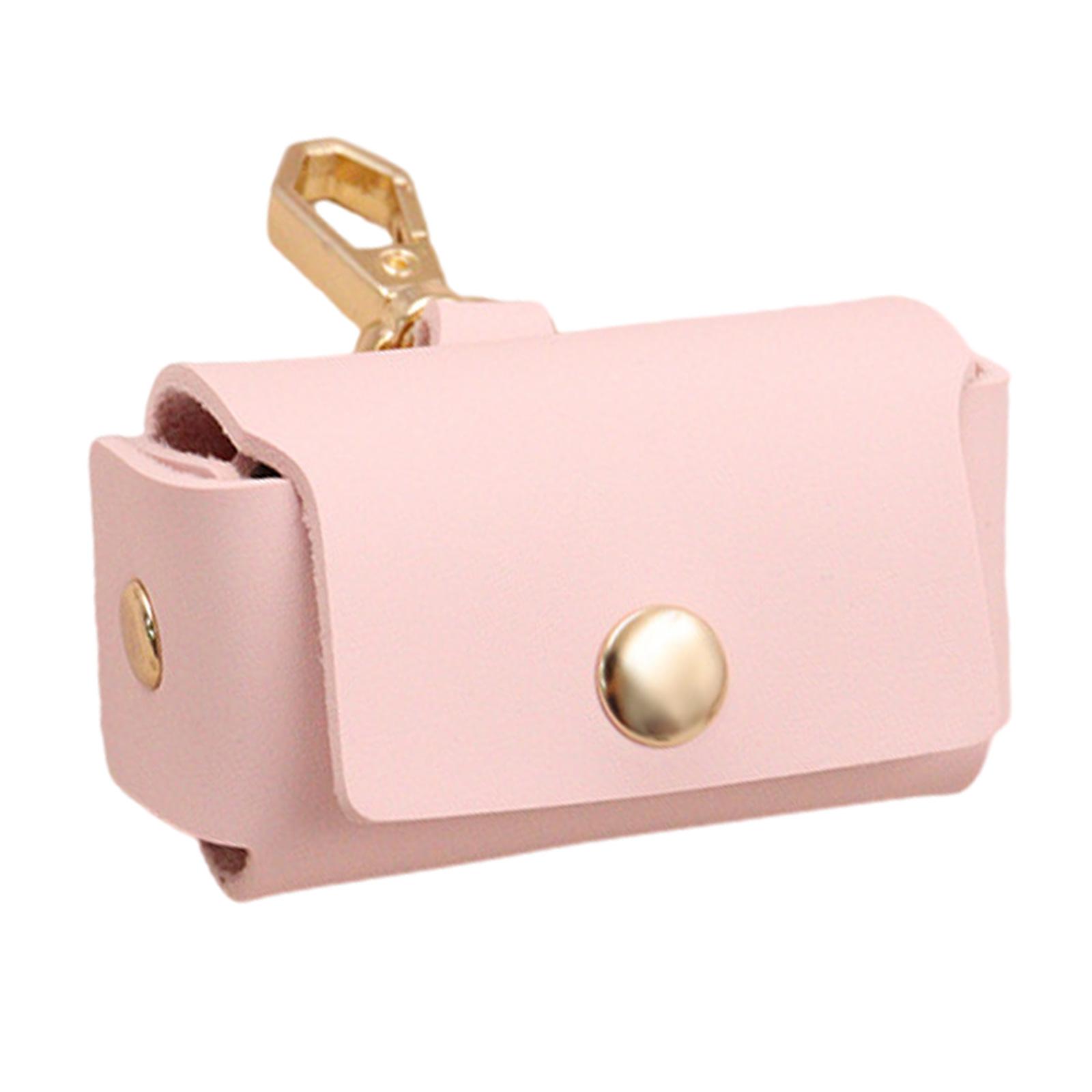 

Персоналізована коробка для кілець з ПУ шкіри для пропозиції на весіллі, красива підвіска для нашийника собаки, контейнер-тримач для заручальних кілець рожевий