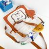 Borsa a tracolla versatile di grande capacità in tessuto Oxford per bambine della scuola elementare