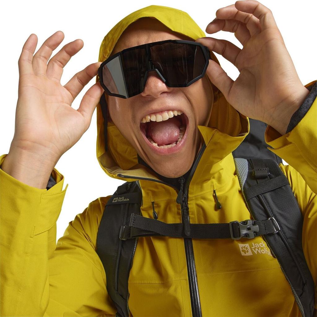 Jacket Jack Wolfskin Highest Peak 3l Jkt M (1115134) Jacket Chartreuse