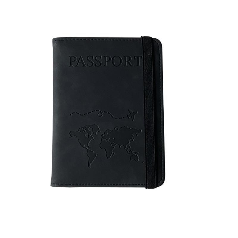 Карта паспорт кожа чувствительная ПУ цвет антимагнитный противокражная щетка обложка — фото 9