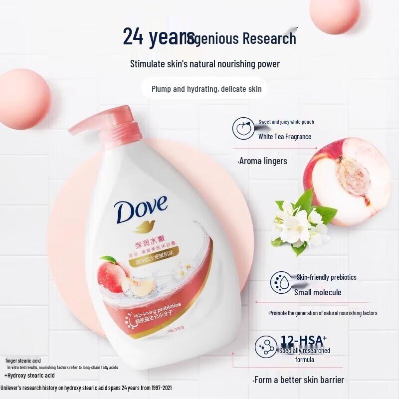 Dove Bouncy & Tender Erfrischendes Beauty-Duschgel