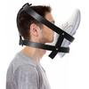 Erotic Leather Restraint Headgear & Shoes Mask - Alternative Flirting Toys