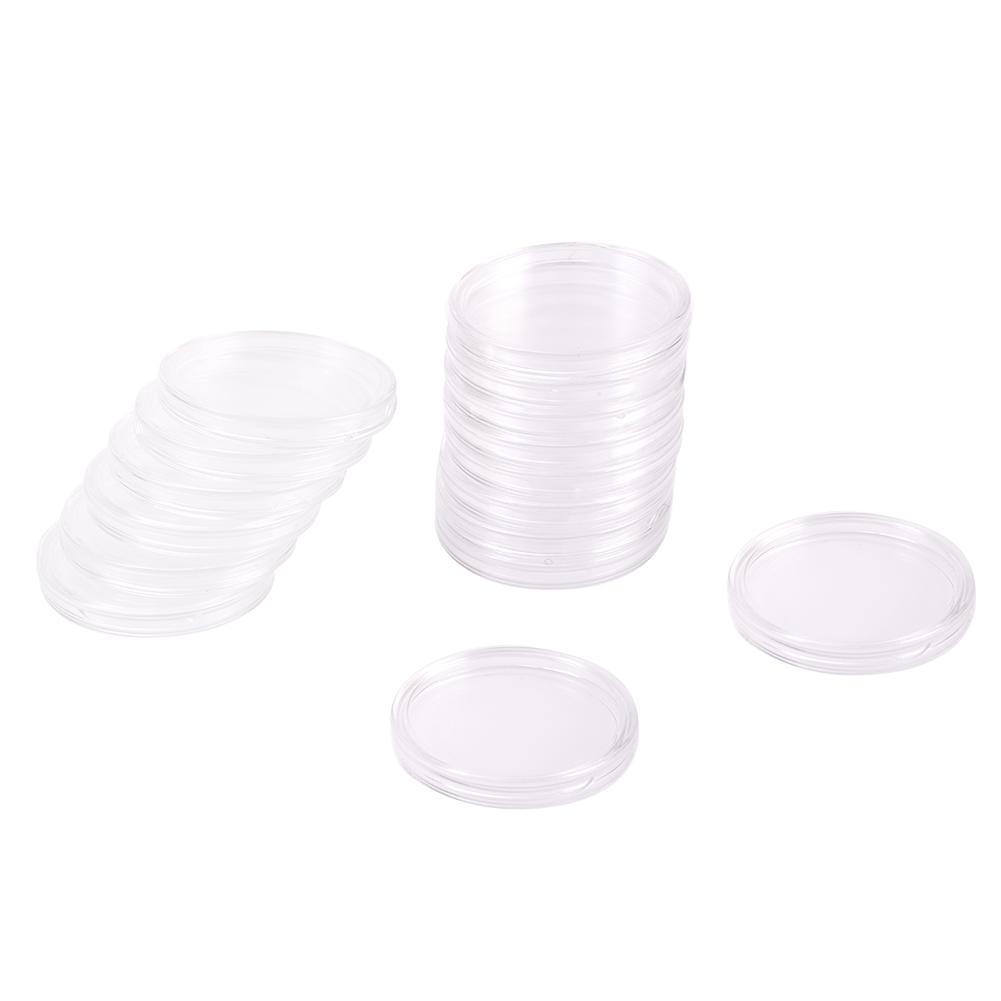 Coin Box 1Oz Coin Transparent Delicate Simple Stylish Beautiful 40.6mm