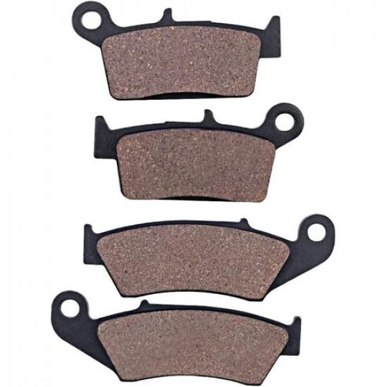 Front and Rear Brake Pads for YZ 250 YZ250 1998-2002 / YZ250F 2001 2002/2000-200