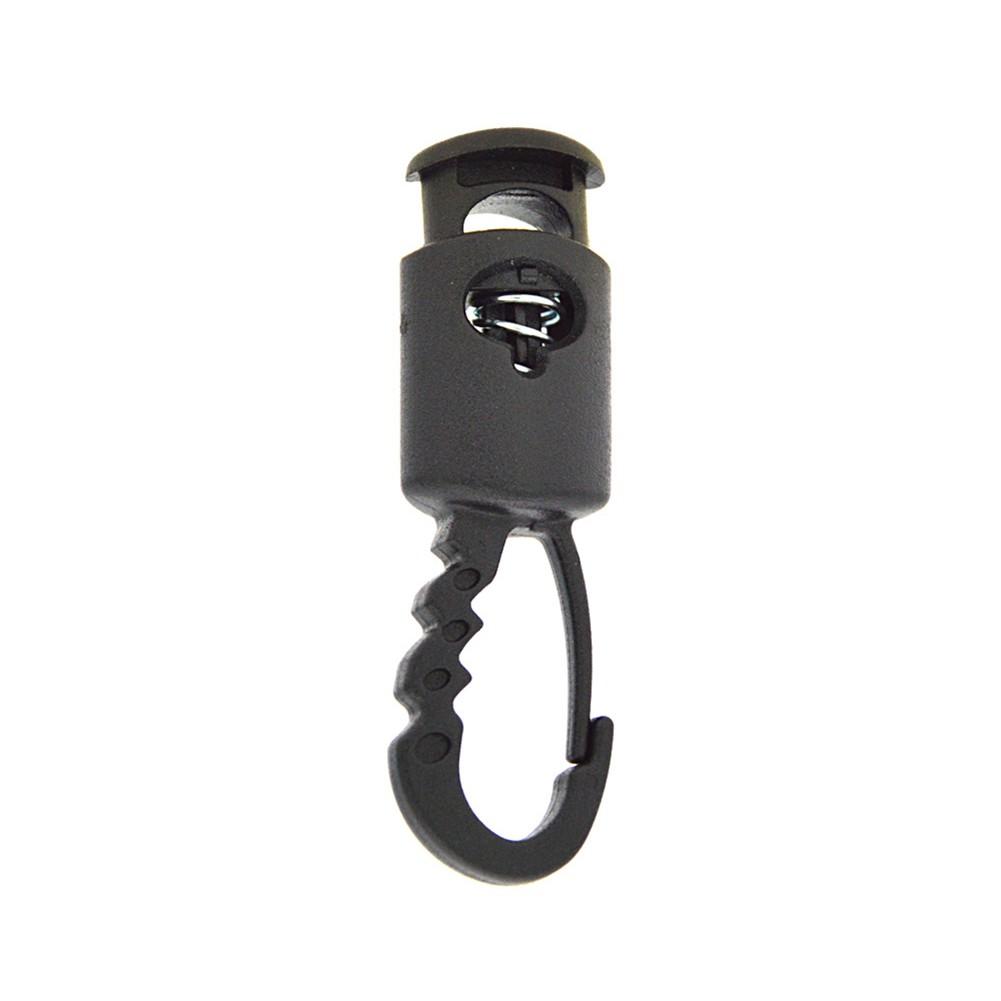 Stable Windproof Rope Clips with Lockable Hooks for Camping Tents Pack of 10