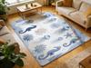 Ozean-Thema Digitale Matte Wohnzimmer Dekoration Zuhause Sofa Rutschfester Teppich Arbeitszimmer Schlafzimmer Tatami Kinder Weiche Bodenmatte