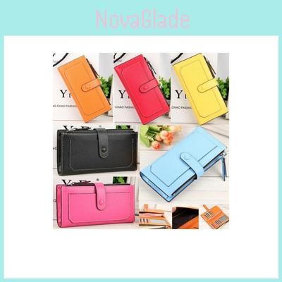 Fashion Lady Women's Leather Clutch Wallet With Elegant Design And Perfect Size For Everyday Use
