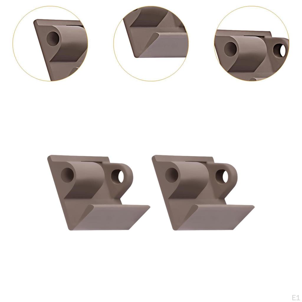 2 Pieces Second Row Rear Seat Latch Clips Replacement Replace The Broken Sturdy Middle for