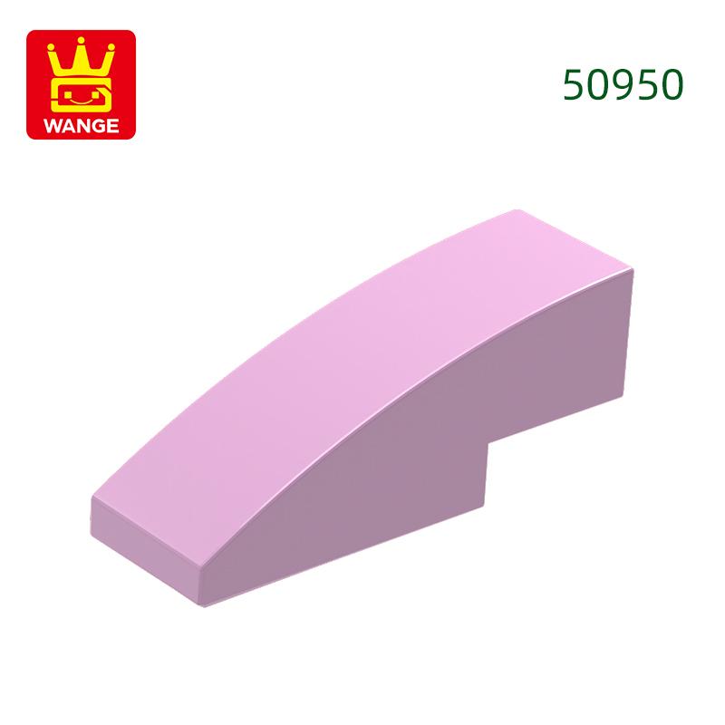 142Pcs/lot 50950 3x1 Curved Constructing Blocks MOC Classic Accessories Compatible Featuring Bricks Children Playthings Gift Box