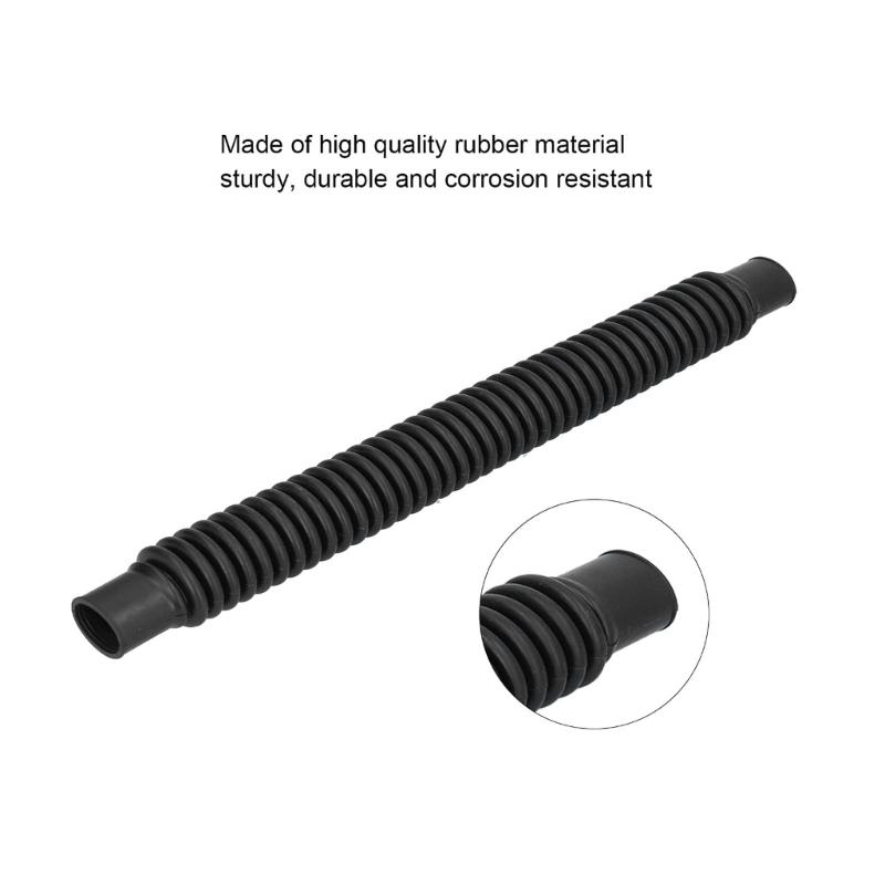 Flexible Rubber Hose Diving Round Corrugated Hose Replacement Scubas Diving Corrugated Exhaust Hose Pipe Enduring