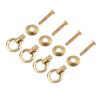 4pcs pack Mini Simple Vintage Pull Rings Cosmetic Case Jewelry Box Attachment Handle