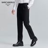 Baoxiniao Men's Double-Breasted Wool Suit