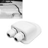 Solar Double Cable Entry Gland IP68 Waterproof Weatherproof  ABS for Solar Project On RV Campervan Boat