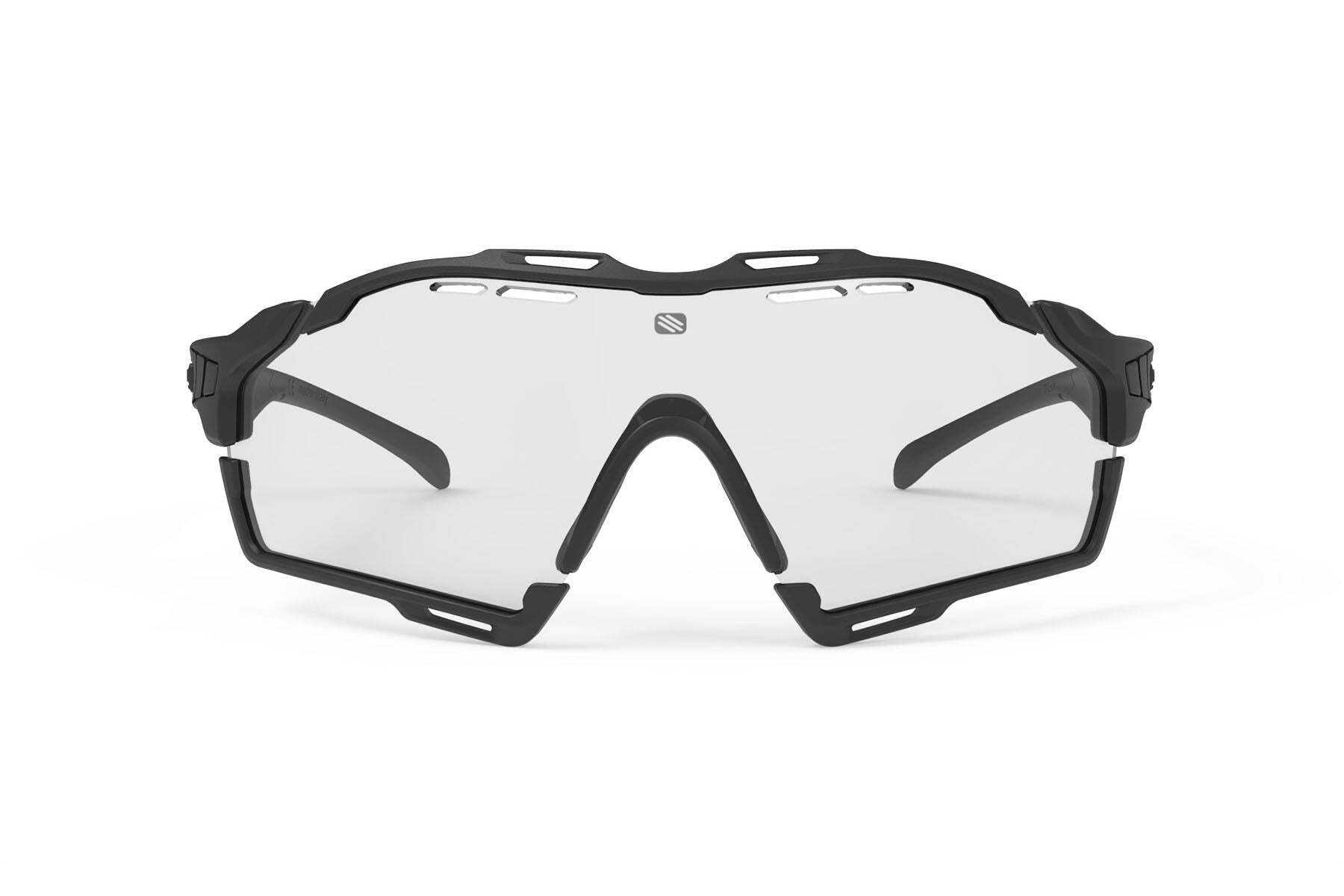 RUDYPROJECT Sports Sunglasses CUTLINE Black Matte Frame ImpX2 Photochromic Black Lens Bumper Black [RUDY PROJECT] / SP637306-0000