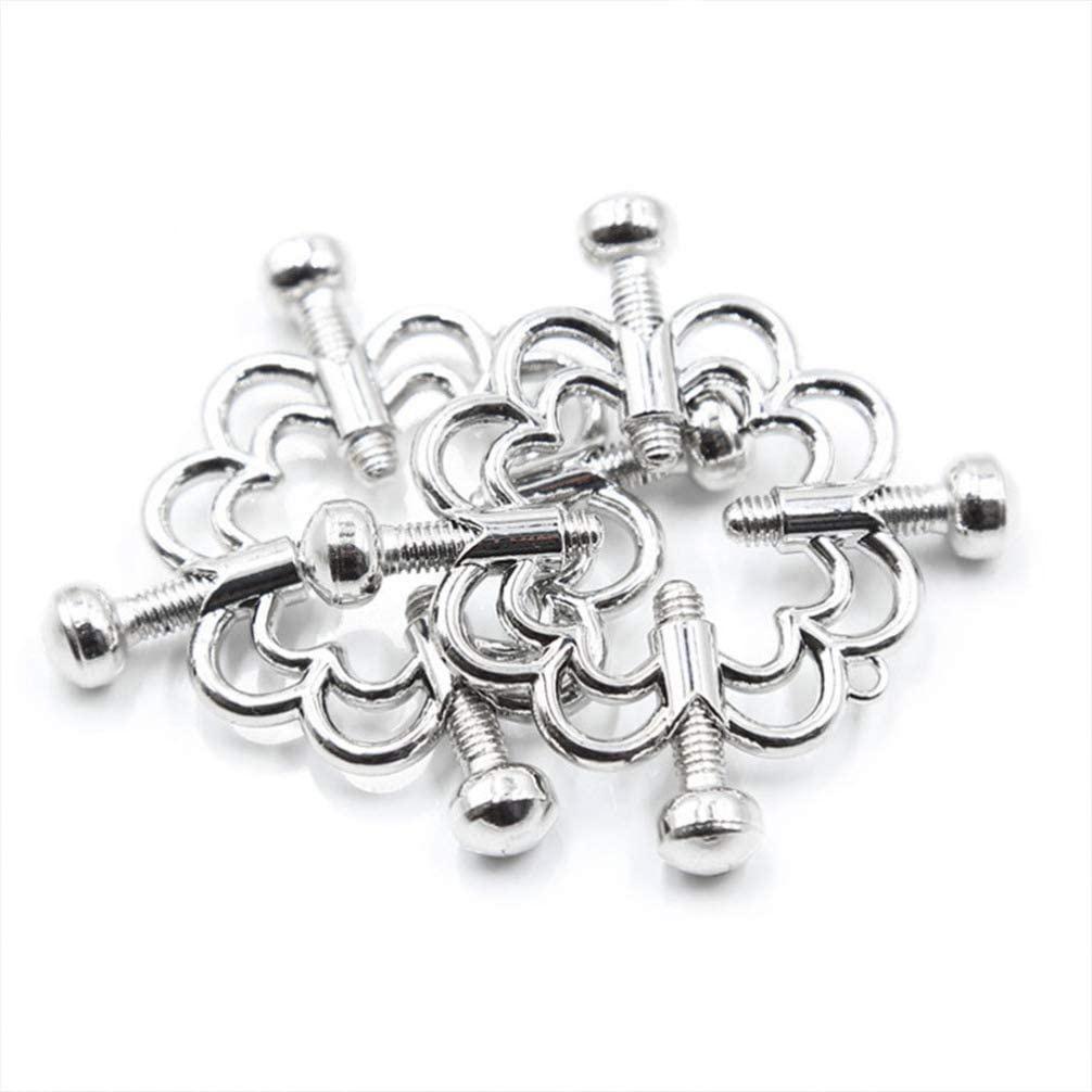 Adjustable Stainless Steel Clips Accessories Flower Chain Clamps Rings Body Jewelry