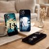 Tim B-Burton's Corpse Brides Phone Case For iPhone17 16 15 14 13 12 11 Pro Max Plus,5G Soft Black Case