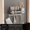 CMAOS No-Drill Magnetic Kitchen Pegboard Storage Rack