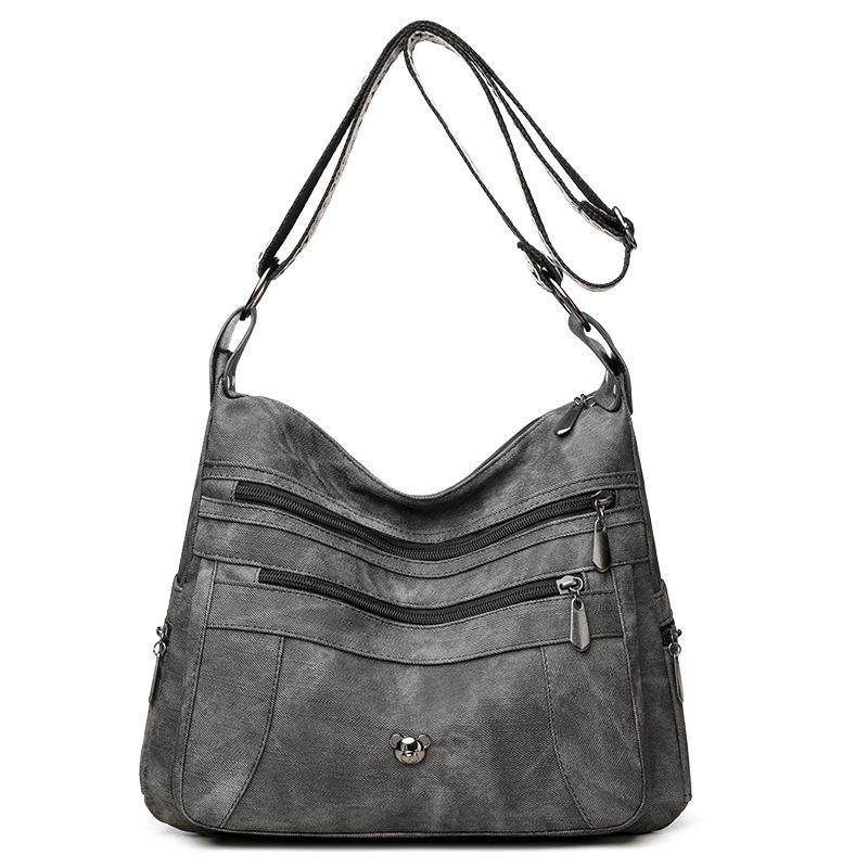 Multi Pocket Versatile Single Shoulder Crossbody Bag