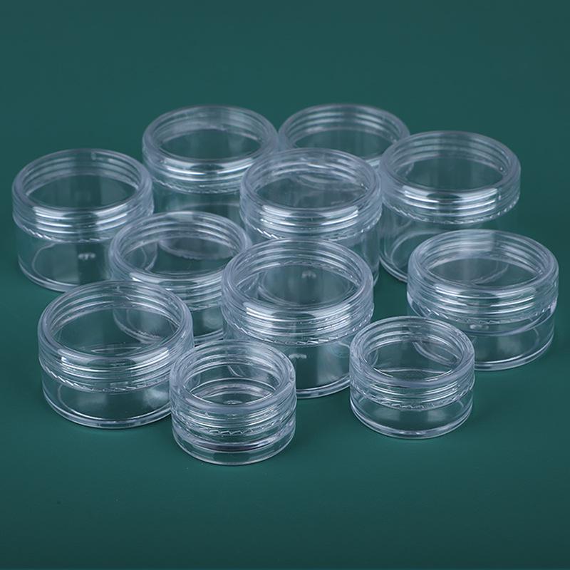 Portable Skincare Dispenser Set: Cosmetic Bottle & Cream Jar with Lid