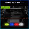 4PCS/set Car Reflective Strips Warning Badge 3D Stickers Styling For Opel Astra C G H Insignia J K Zafira B Corsa Vectra C Corsa C