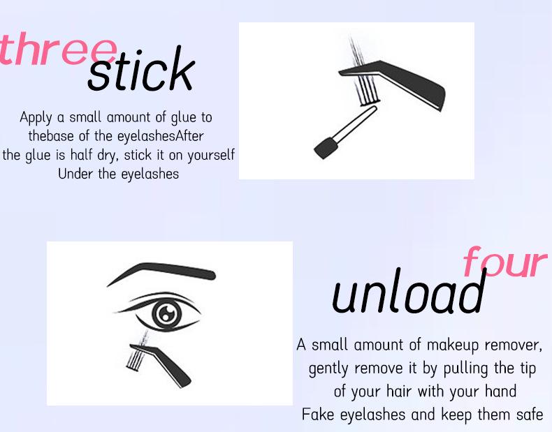 Sada 320 kusů umělých řas: Obsahuje lepidlo, odstraňovač, pinzetu a jednotlivé řasy (Možnosti 50P, 60P, 80P, 100P)