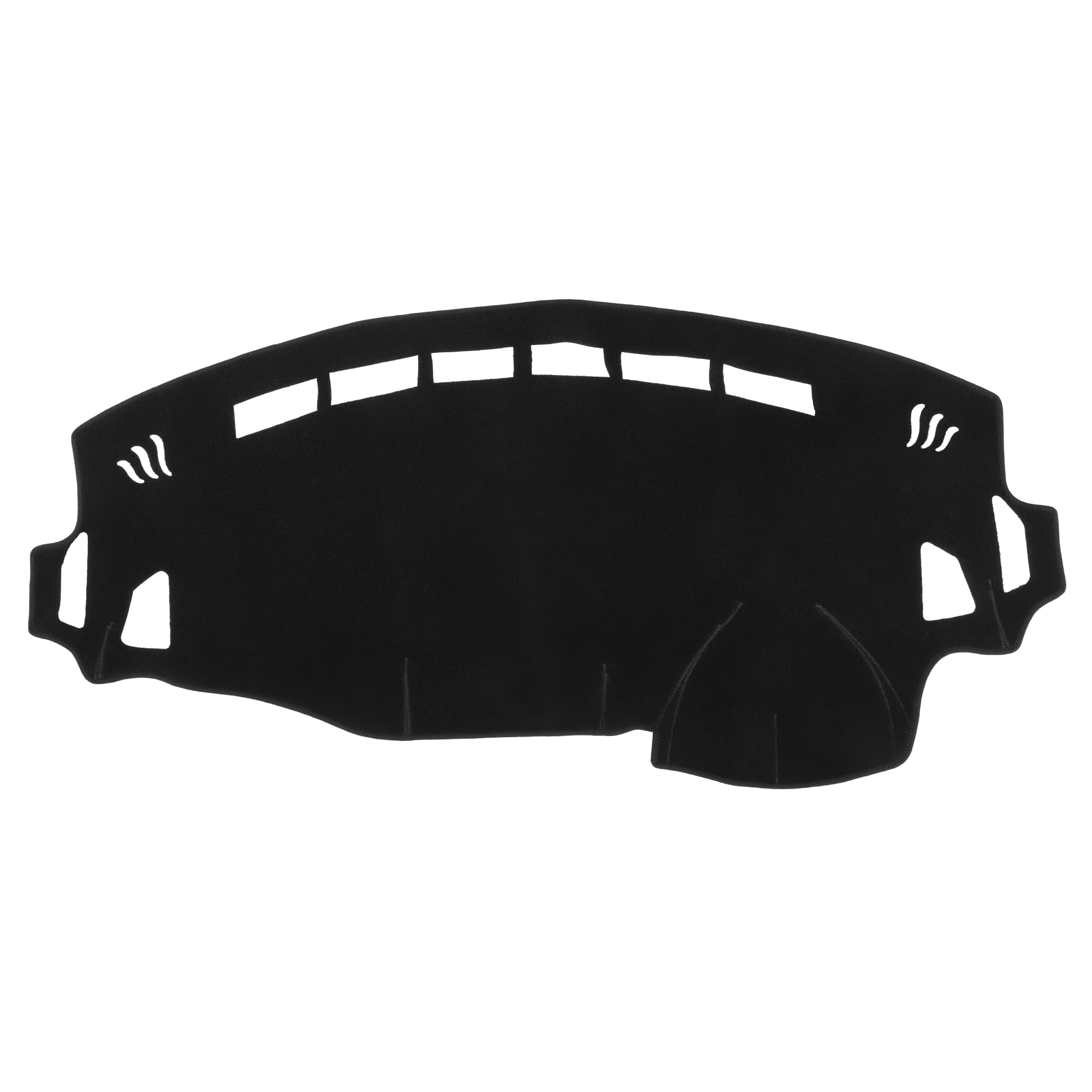 

X AUTOHAUX Dashboard Mat for Suzuki Spacia Protective Interior Black Sun and Set MK32S/MK42S (2013-2017) - Mat, Polyester, Protection, Anti-Glare, чёрный