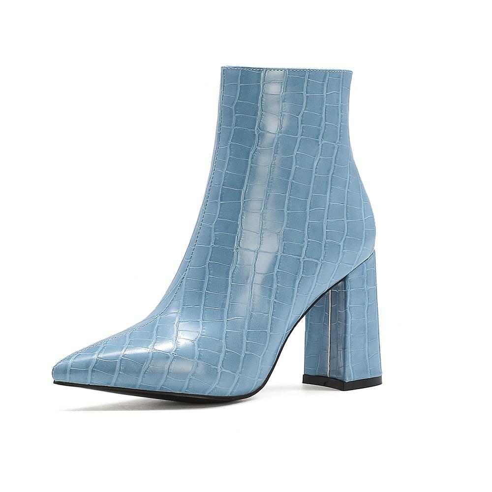 Fashion Pointed Toe Western Cowgirl Boots Chelsea Ankle Boots Shoes Women Cossacks Cowboy Botas Wedges Femal Shoes Botas Mujer 32 33 43