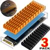 1-3Sets M.2 2280 SSD Heatsink Solid State Hard Drive Aluminum Radiator with Thermal Pad for PC Computer SSD Radiator Cooler Tool