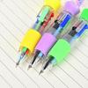 Creative Cartoon Glitter Four-Color Click Ballpoint Pen - Cute Planner Pen for Students