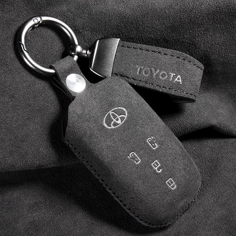

Високоякісний замшевий чохол для ключів для нового Toyota Sienna 1