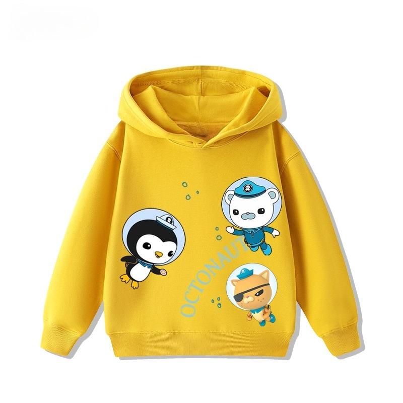 Children's Hooded Sweatshirt for Autumn and Winter Is Warm and Cute It's A Casual Children's Top