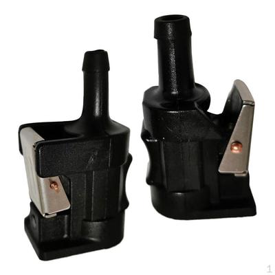 2x FEMELLE/MÂLE pour Connecteur de Durite de Carburant Hors-Bord 8mm Extrémité Moteur OEM