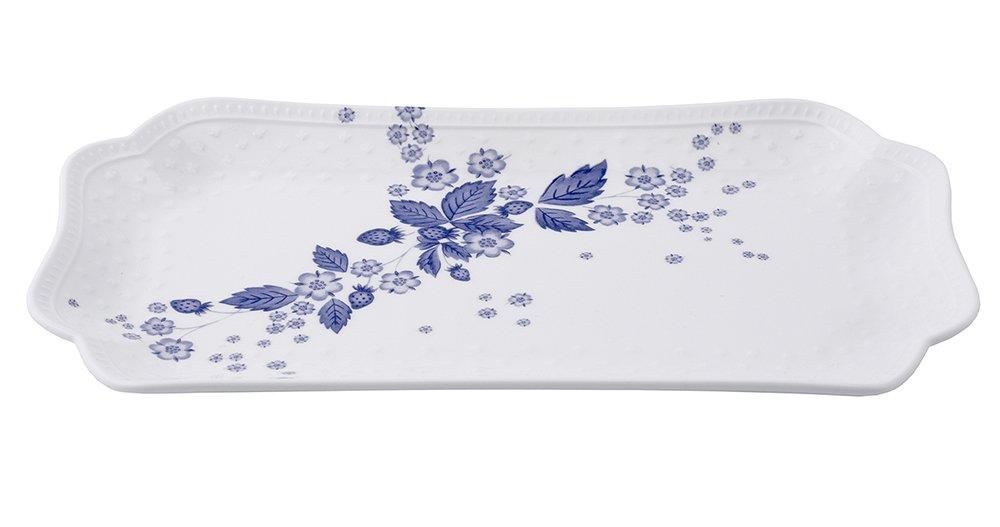 [Officially Imported] Wedgwood Strawberry Bloom Indigo Fish Dish 40000818