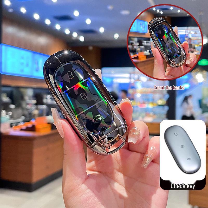 Li Auto Key Cover: Fits 25 L7, 24 L9, One, and L8 Models with Premium Metal Buckle and Full Protection for L6