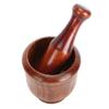 Manual Spice Grinder Traditional Garlic Masher Kitchen Gadgets Grinding Bowl  Fresh Guacamole/Pesto