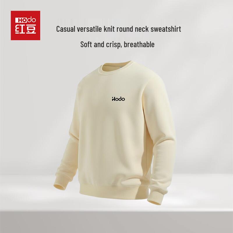Hodo Men's Casual Round Neck Long Sleeve Sweatshirt