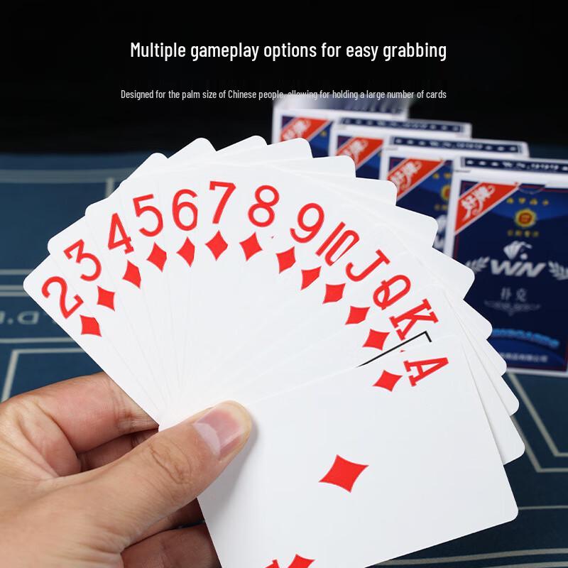 Brangdy Thickened Poker Cards - 50 Decks Set
