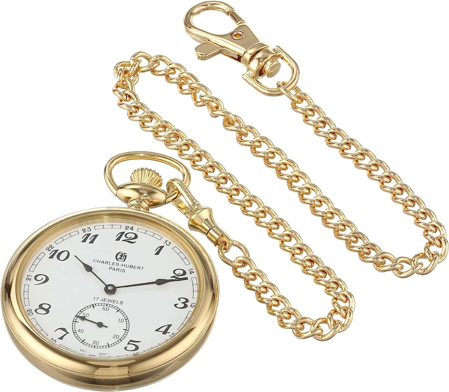 

Pocket Watch Mechanical Manual Winding Small Seconds [Charles Hubert] 3756-GA Men s золотой