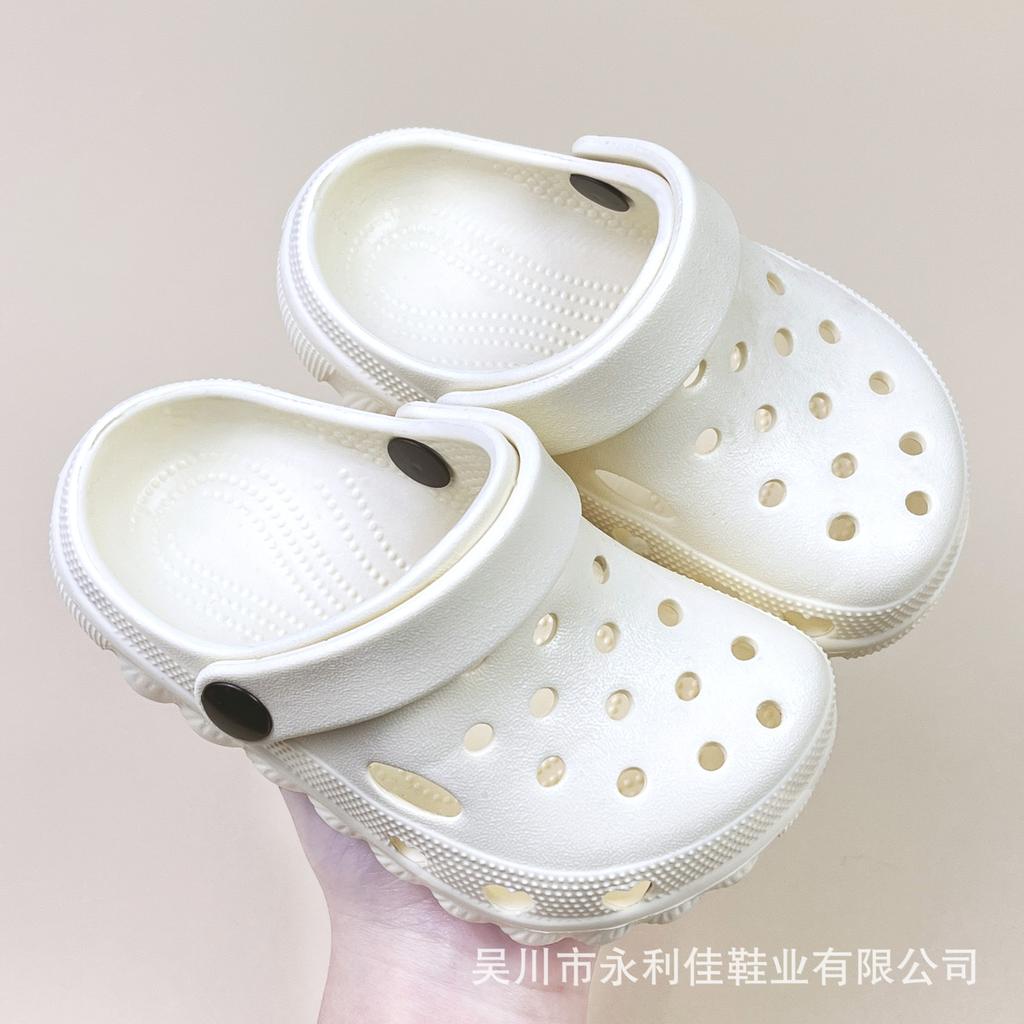 Thick-soled children's clogs, non-slip, outdoor, new spring/summer model EVA Children's home sandals and clogs