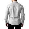 Herren  Sport  Fitness  Business  Freizeit  Kentkragen  Langarm  Hemd