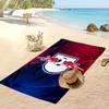 Asciugamano da Spiaggia con Stampa Calcio RB Leipzig, Asciugamano Grande Morbido Asciugatura Rapida per Spiaggia Campeggio Nuoto