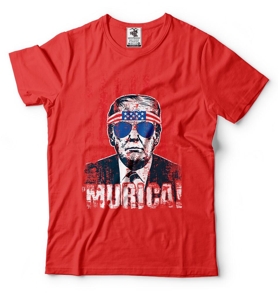 Donald Trump Murica Patriotic American USA TShirt Trump 2024 MAGA T shirt M