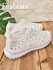 Running Shoes Casual  Shoes Round Toe Crystal   Pumps Single Shoes