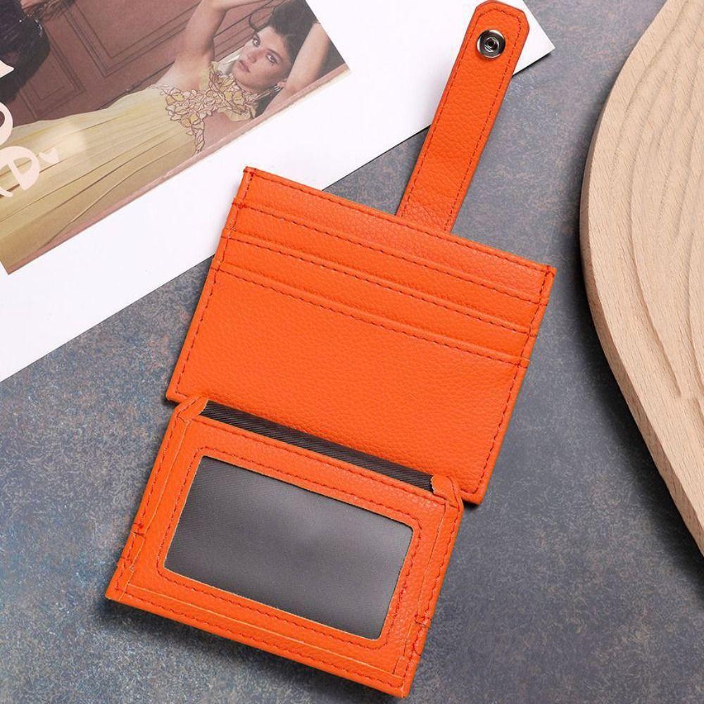 PU Leather Card Holder Multi-card Slot Credit Card Holder Coin Purse  Store Credit Cards