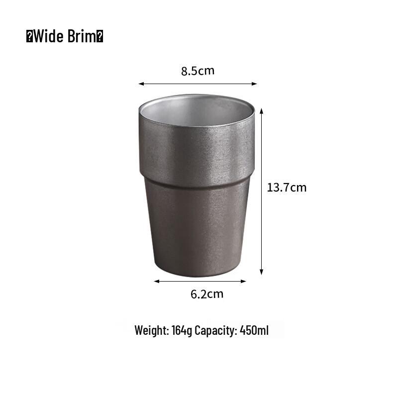 Wutuo Stainless Steel Double-Layer Mug