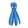 Plush Octopus Dog Chew Toy Small Medium Large Dog Cat Squeaky Stuffed Octopus Doll Indoor Outdoor Stress Relief Interactive Teething Toy Pet Supplies