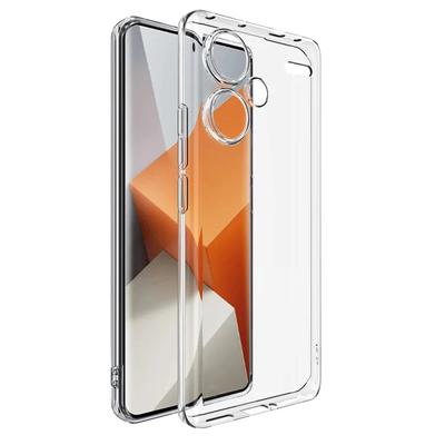 Custodia Morbida Trasparente con Texture Per Xiaomi Redmi Note 13 Pro Plus 12 Pro 12S 13C 4G 5G Ultrasottile Chiara in Silicone Copertura Posteriore per Telefono