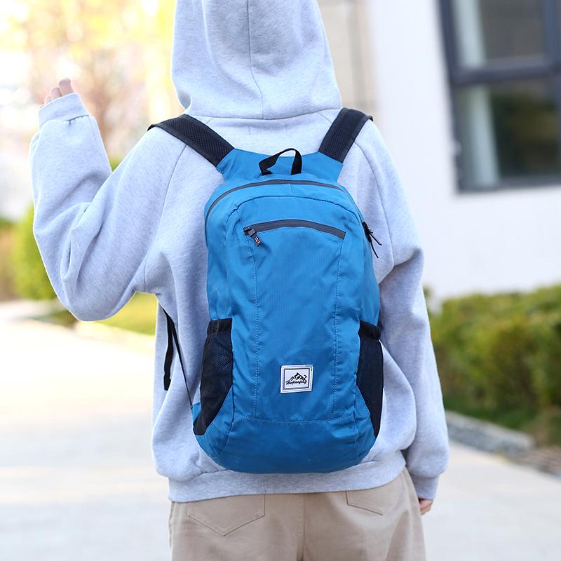 Ultraleichter wasserdichter faltbarer Rucksack für Outdoor-Sport und Reisen