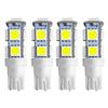 T10 W5W 5050 5SMD Weiße Innenbeleuchtung, LED-Auto-Lichtkeil-Leselampe, superhell, DC 12 V