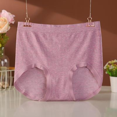 Plus Size High Waist Seamless Women's Underwear - Breathable Extra Large Triangle Pants